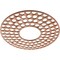 Ekena Millwork Fink Wood Fretwork Pierced Ceiling Medallion, Cherry, 20"OD x 7 1/4"ID x 3/8"T CMWP20X20X0375FFCH - alternate 5